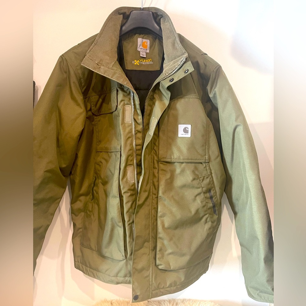 Carhartt Yukon extremes, insulated coat.